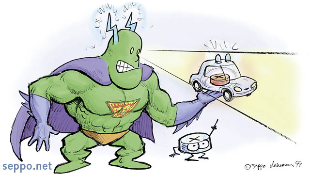  Batteryman finds poisonous coin-cell battery, keywords:
 batteryman hero environmental problem hidden heavy metal poison poisonous hazardous waste coin-cell battery toy car nappiparisto fluoroscopy x-ray cartoon