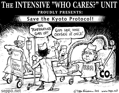  Intensive "Who cares?" unit and Climate Problems, keywords:
 global warming Bush co2 Kyoto protocol intensive who cares unis climate change cartoon