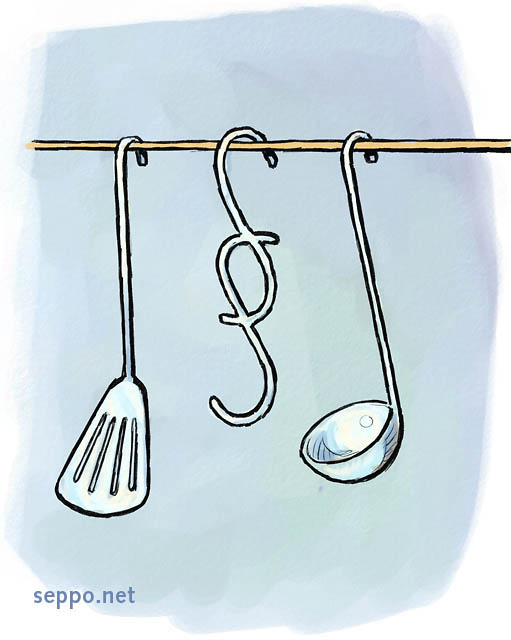  Food and legislation, keywords:
 food law regulation ordinance orders section sign mark parapraph sign law symbol ladle spatula nutrition cartoon