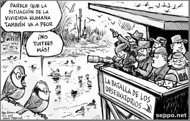 La batalla de los observatorios - evento ornitológico, keywords:
 batalla torres observatorio evento herrerillo humedale aves pajarros