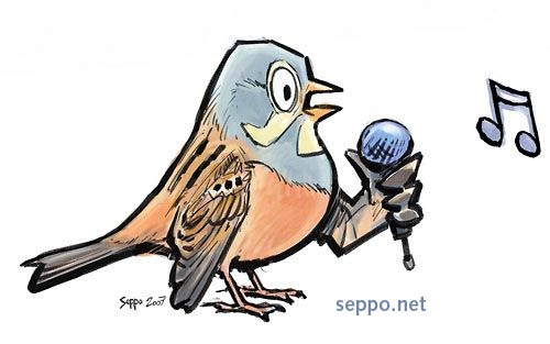  Ortolan Bunting sings, keywords:
 Ortolan Bunting sings karaoke Emberiza hortulana bird song cartoon
