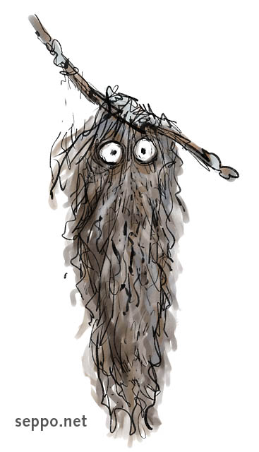  Old Man's Beard, keywords:
 lichen old man&#039;s beard beard lichen tree&#039;s dandruff woman&#039;s long hair tree moss reindeer food Usnea cartoon