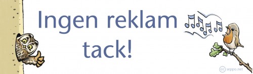 Ingen reklam tack! Creative Commons: Seppo Leinonen, www.seppo.net/e/