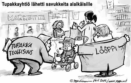 Tupakkamainontaa