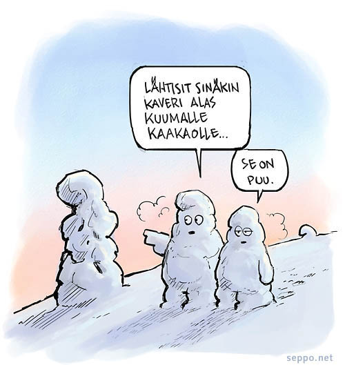 Tykky ja pakkanen