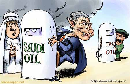  George W. Bush ja ljy, keywords:
 energia George W. Bush oil ljy ljy-yhtit Saddam Hussein Saudi-Arabia Irak