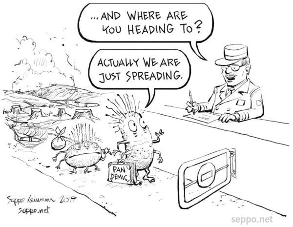 WWF Fuller - Environmental destruction conflicts and pandemia - seppo.net